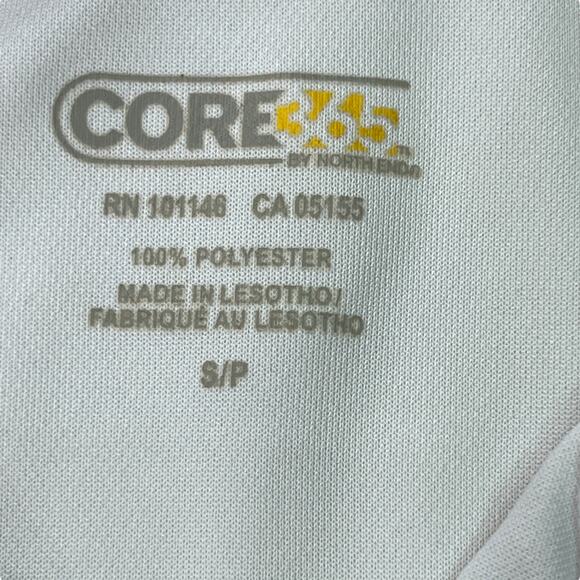 Core by North End School Polo Shirt  Newnan High Vietnam War Class Size SP White - Picture 4 of 9